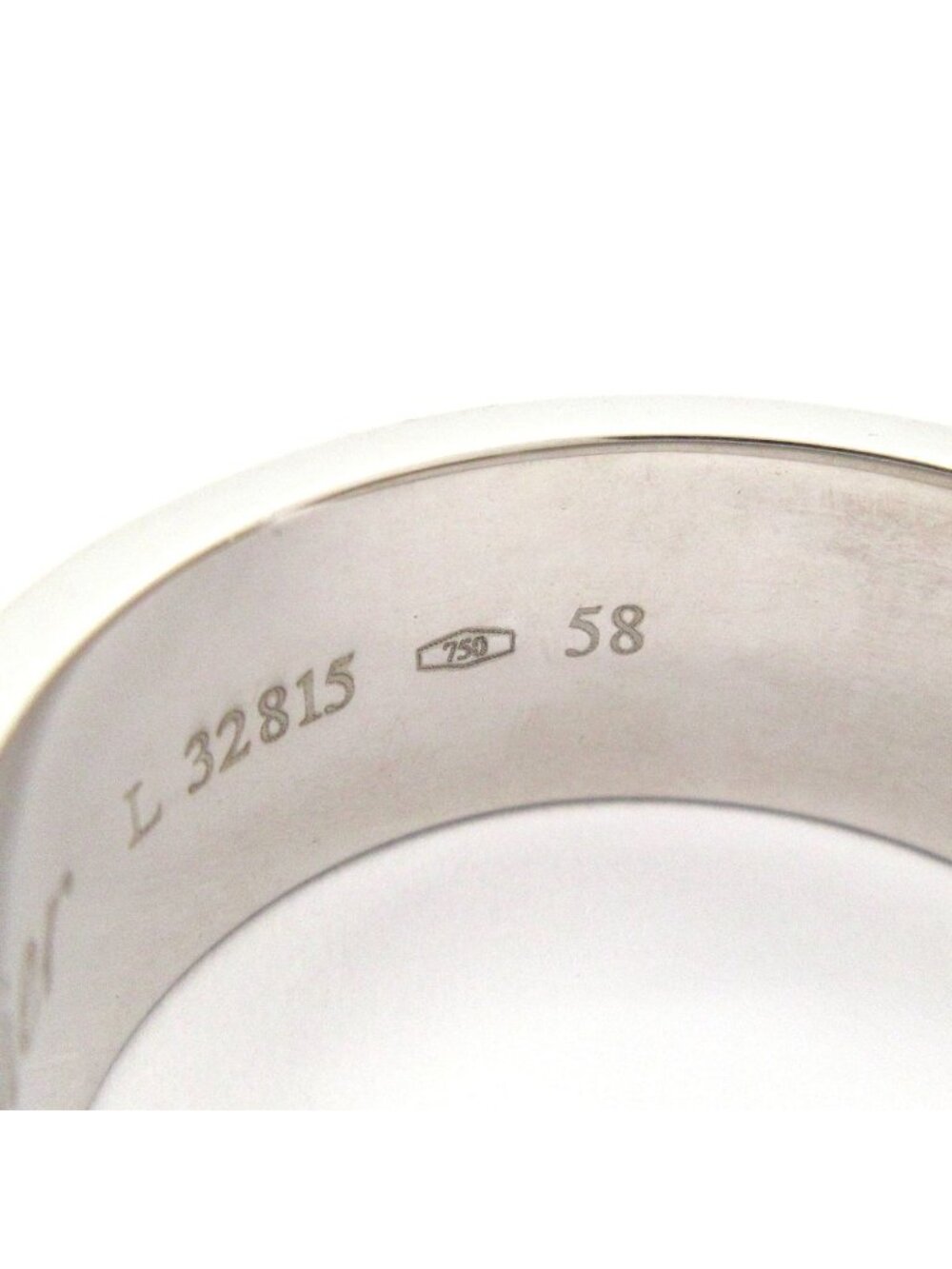 Cartier Ring 58 2C 18k White Gold Christmas Limited - Picture 7 of 11